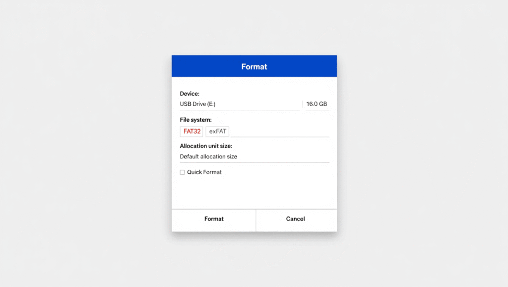 How to Format USB to FAT32 on Windows, Mac & Linux how to format usb to fat32
