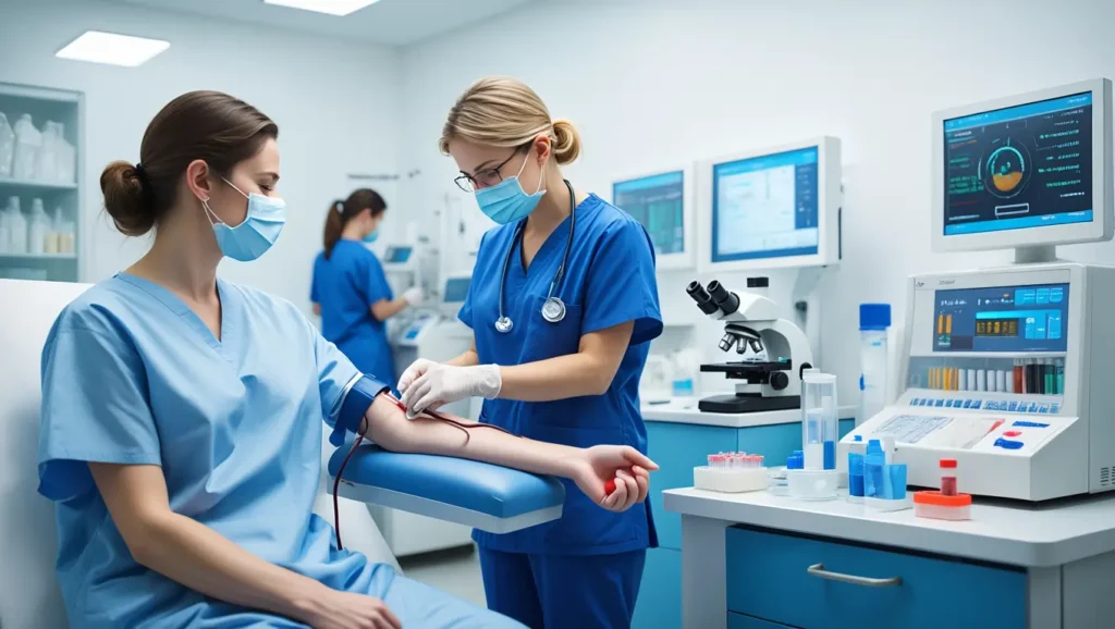 does urgent care do blood work