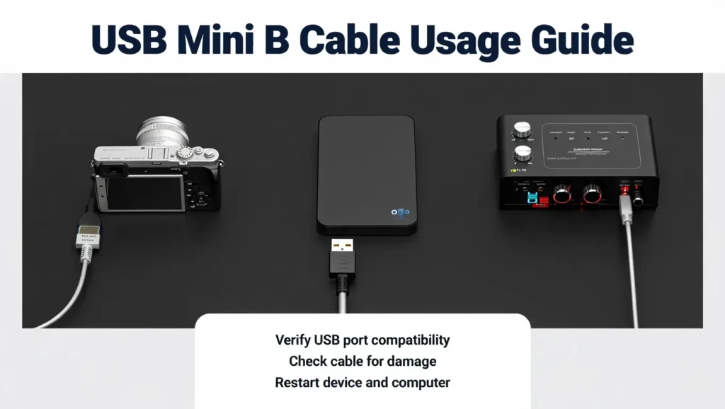 usb mini b cable​