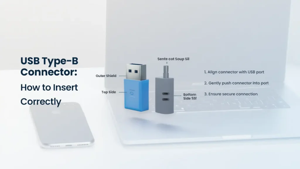 usb type b connector