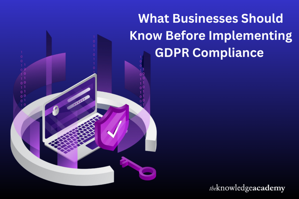 What Businesses Should Know Before Implementing GDPR Compliance